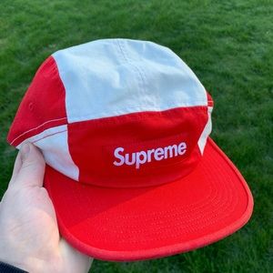 Supreme Red/White Cap